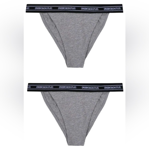 ⛓️2 x Crooks&Castles Panties - Picture 1 of 2